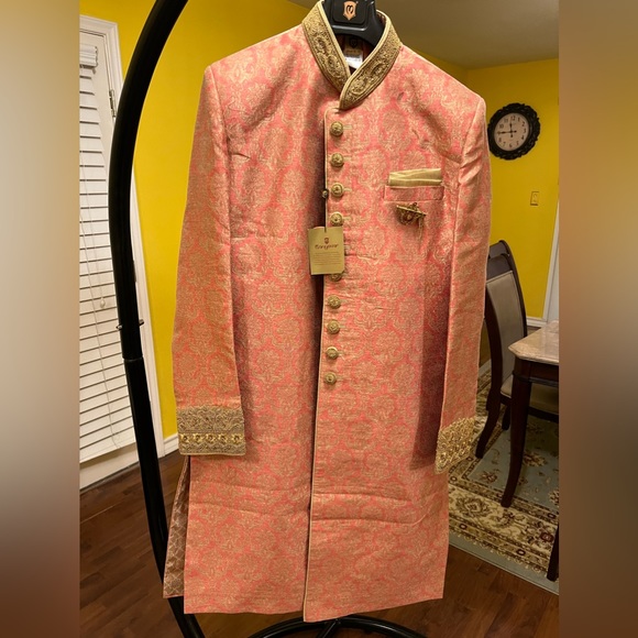 Men’s Wedding Sherwani from Manyavar. - Picture 4 of 6